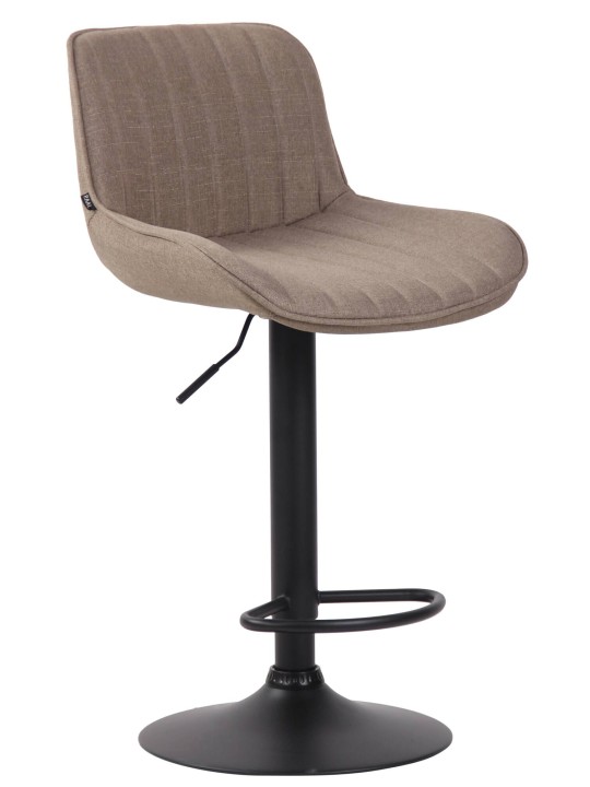 Sæt med 2 barstole Lentini stof, taupe