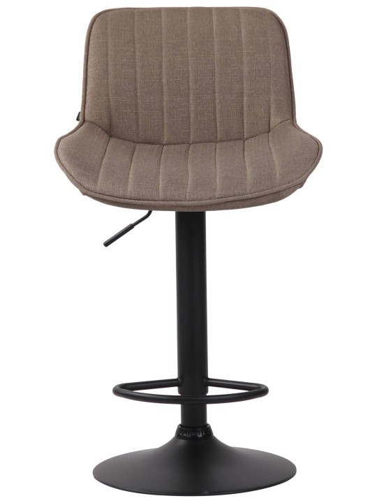 Sæt med 2 barstole Lentini stof, taupe