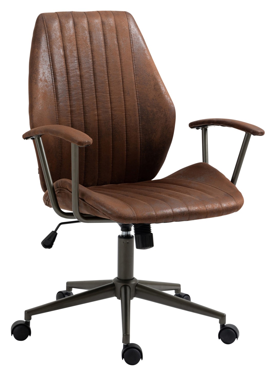 Kontorstol Nampa, cognac