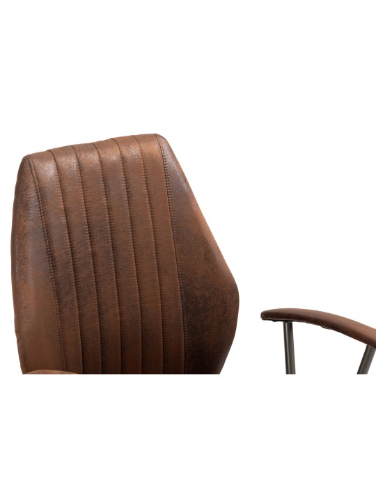 Kontorstol Nampa, cognac