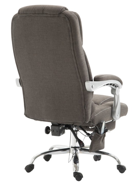 Kontorstol Pacific stof med massagefunktion, mørkegrå