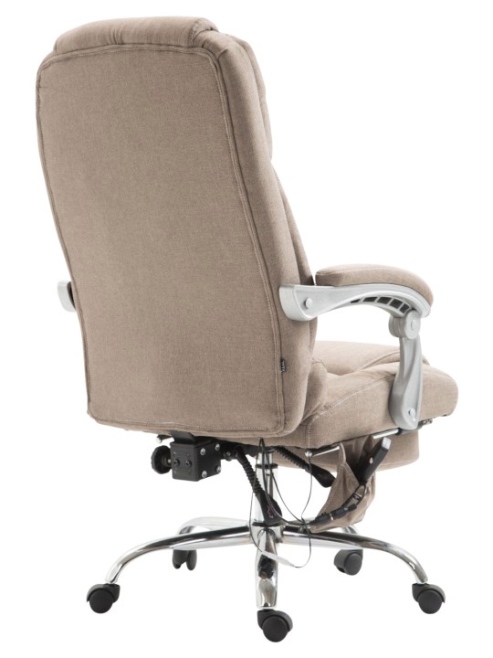 Kontorstol Pacific stof med massagefunktion, taupe