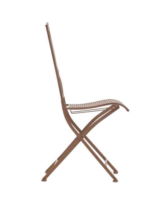 Sæt med 2 havestole Kiran, antik brun Sæt med 2 havestole Kiran, antik brun