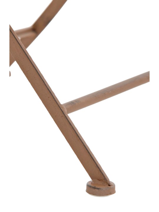 Sæt med 2 havestole Kiran, antik brun Sæt med 2 havestole Kiran, antik brun