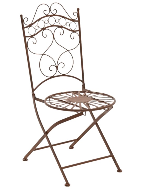 Sæt med 2 stole Indra, antik brun