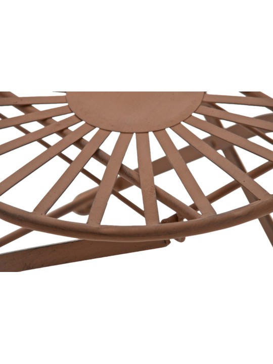 Sæt med 2 stole Indra, antik brun