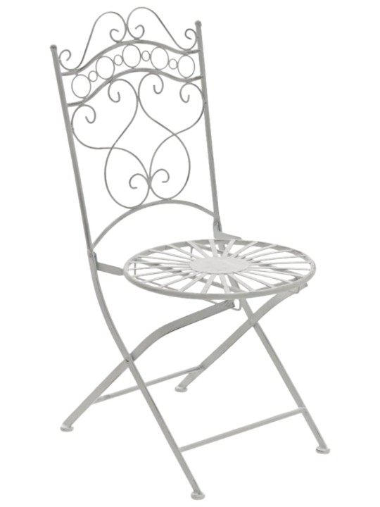 Sæt med 2 stole Indra, antik hvid