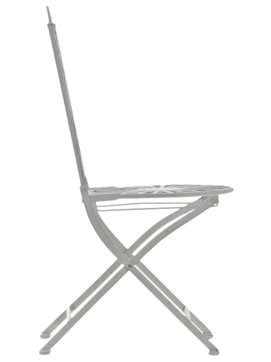 Sæt med 2 stole Indra, antik hvid