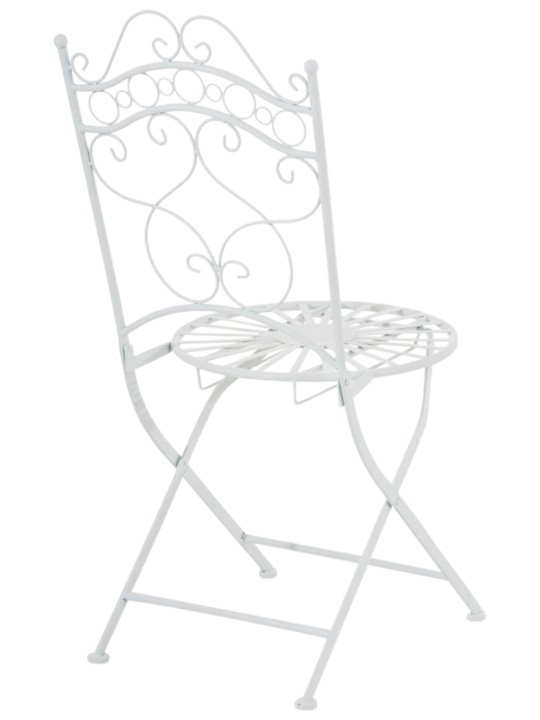 Sæt med 2 stole Indra, hvid