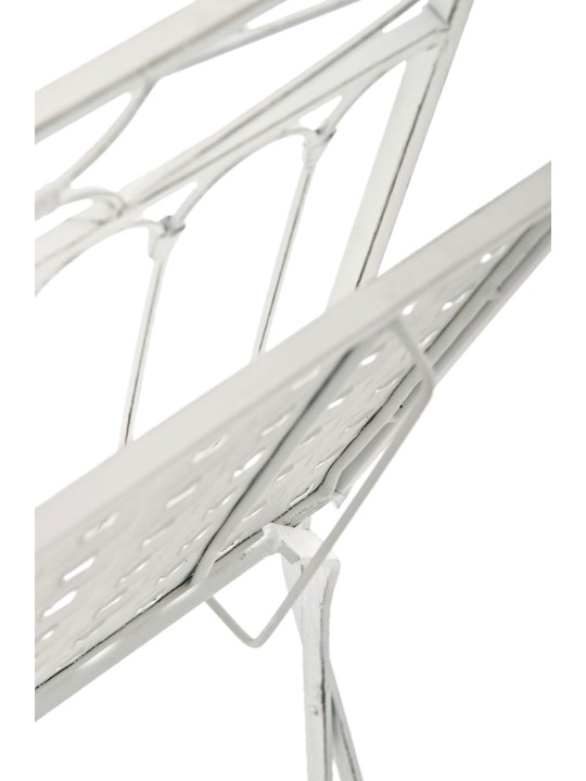 Sæt med 2 klapstole Asina, antik hvid