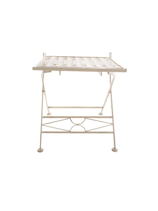 Sæt med 2 klapstole Asina, antik creme