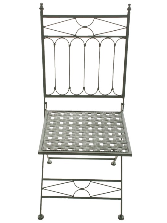 Sæt med 2 klapstole Asina, antik grøn