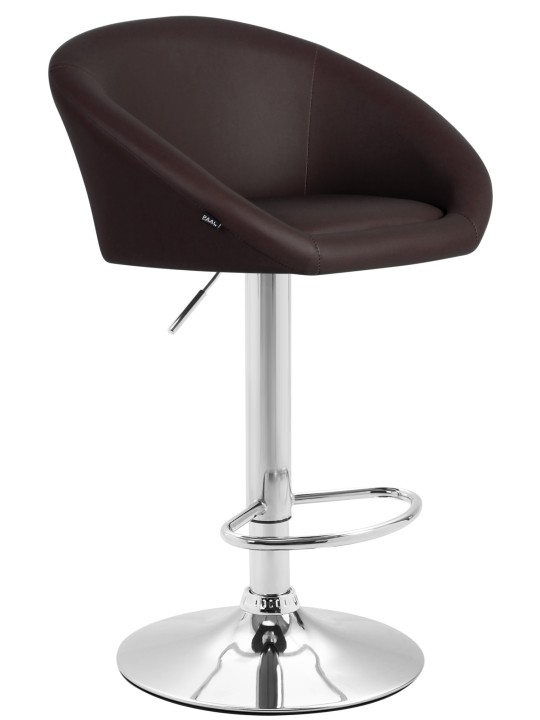 Barstol Miami V2 C, brun