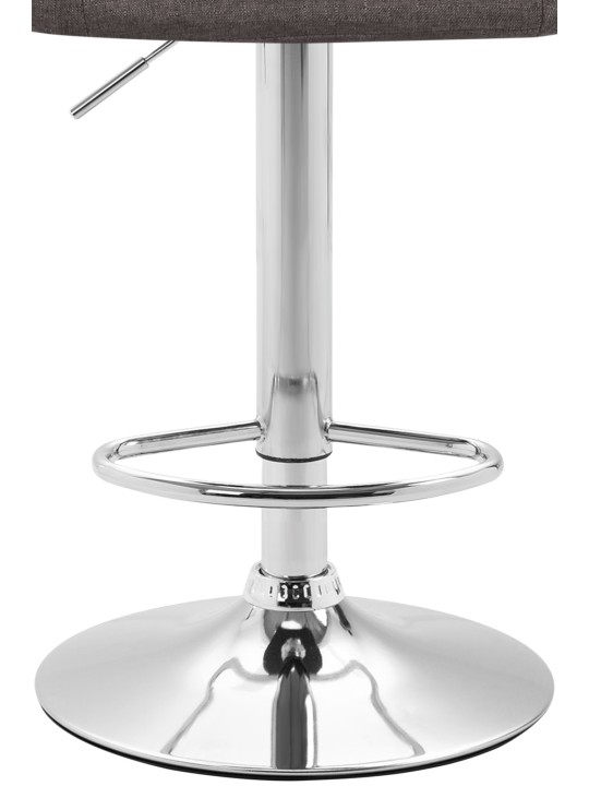 Barstol Miami V2 stof C, mørkegrå