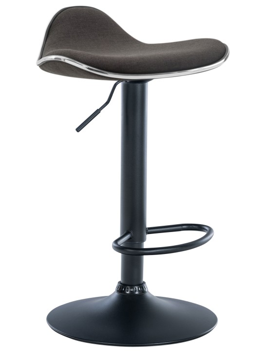 Barstol Shanghai stof, mørkegrå