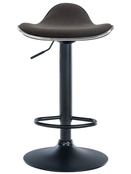 Barstol Shanghai stof, mørkegrå