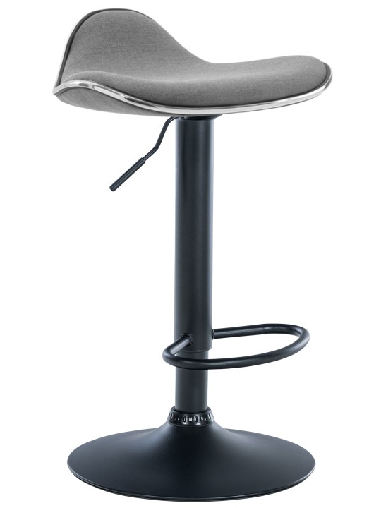 Barstol Shanghai stof, lysegrå