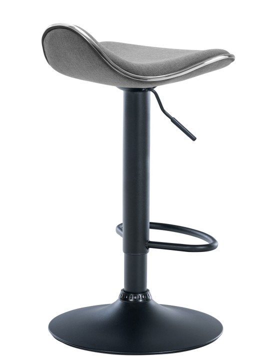 Barstol Shanghai stof, lysegrå