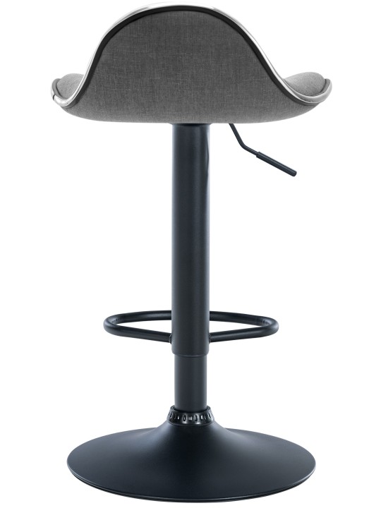 Barstol Shanghai stof, lysegrå