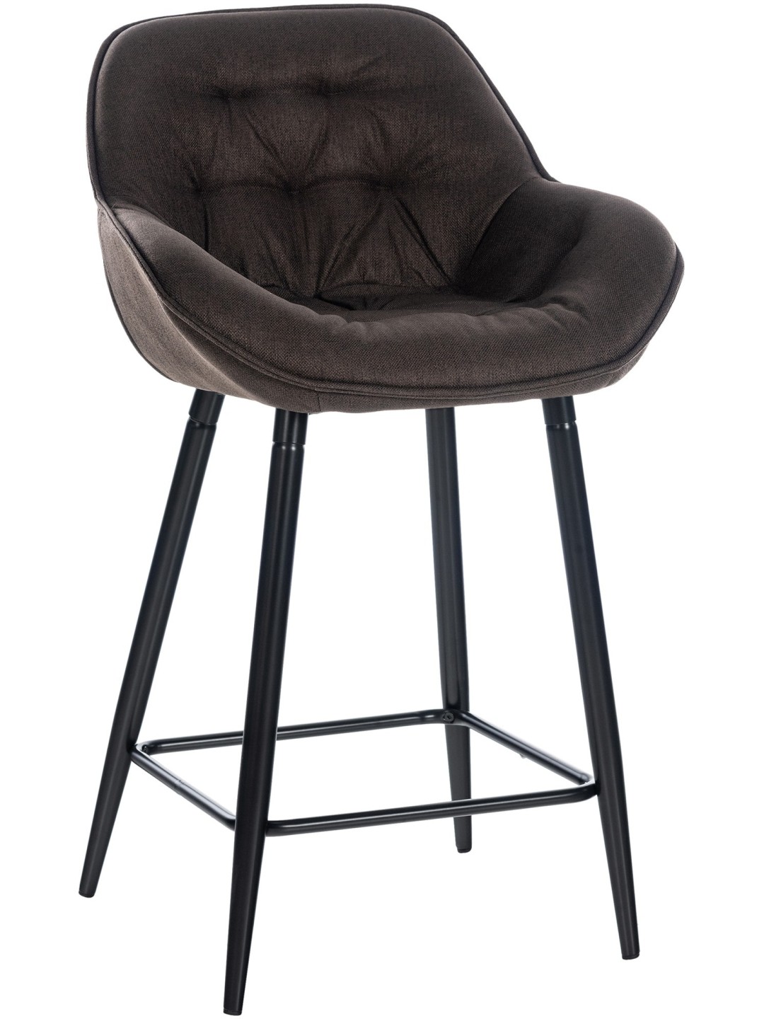 Barstol Gibson stof, brun