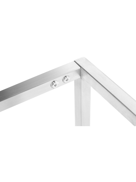 Bænk Barci STOF, mørkegrå