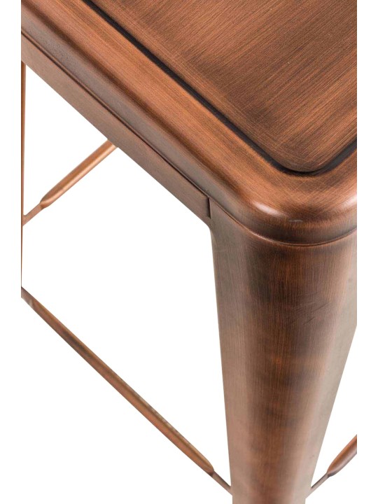 Sæt med 2 barstole Joshua V2, kobber