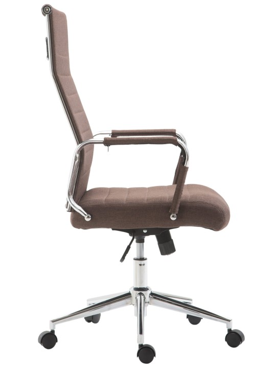 Kontorstol Columbus stof, brun