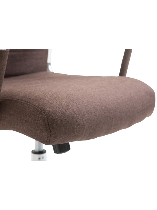Kontorstol Columbus stof, brun
