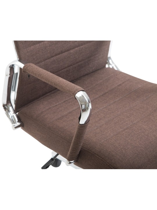 Kontorstol Columbus stof, brun