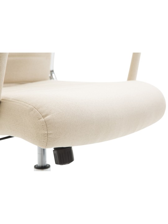 Kontorstol Columbus stof, creme
