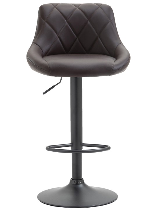 Barstol Lazio imiteret læder, brun