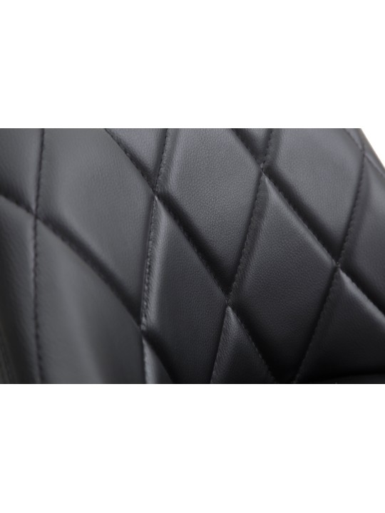 Barstol Lazio imiteret læder, sort Barstol Lazio imiteret læder, sort