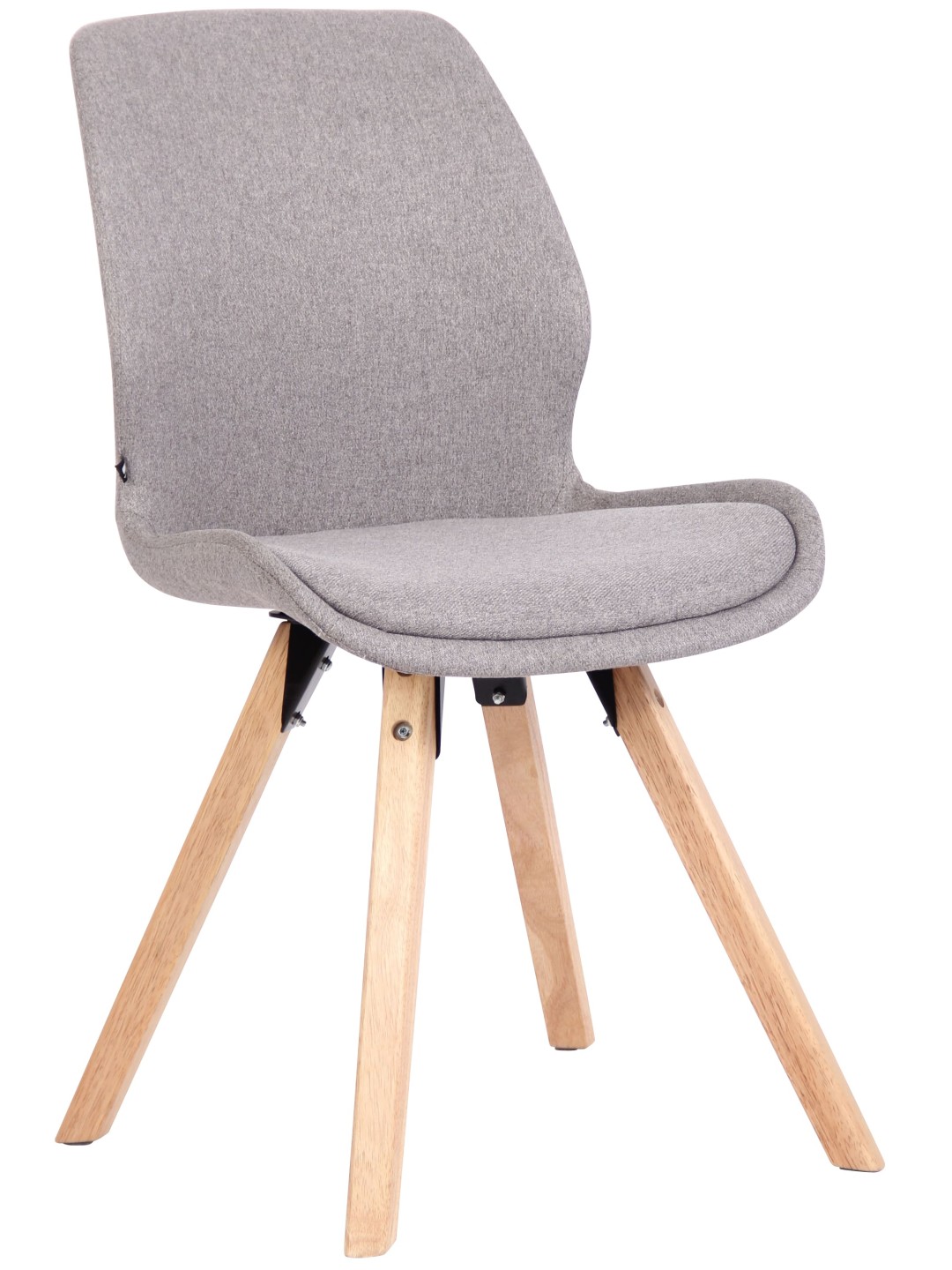 Stol Luna stof, grå