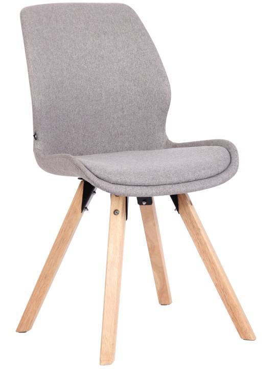 Stol Luna stof, grå