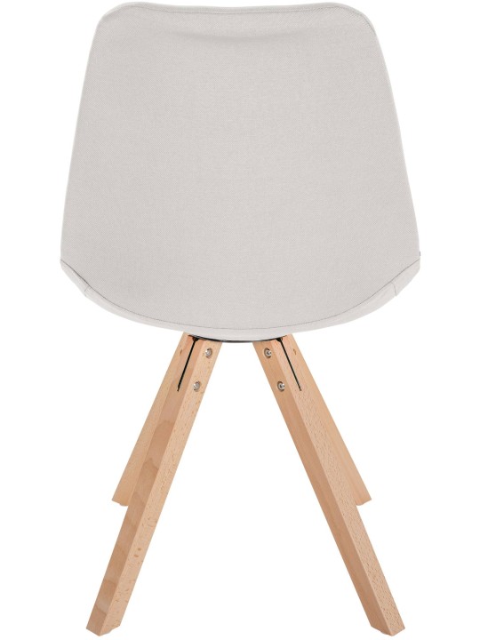 Stol Sofia Stof Firkant, creme Stol Sofia Stof Firkant, creme