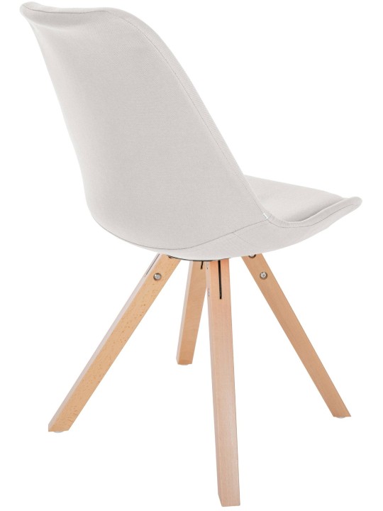 Stol Sofia Stof Firkant, creme Stol Sofia Stof Firkant, creme