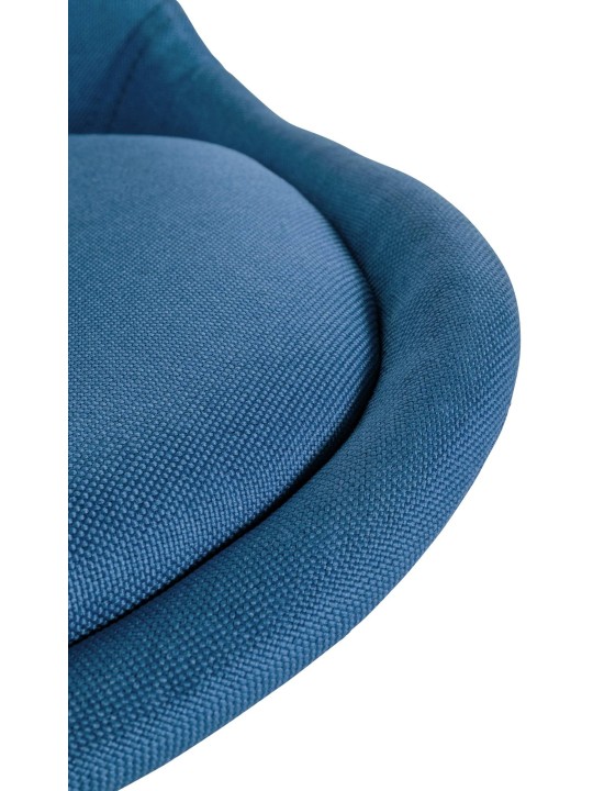 Stol Sofia Stof Firkant, blå