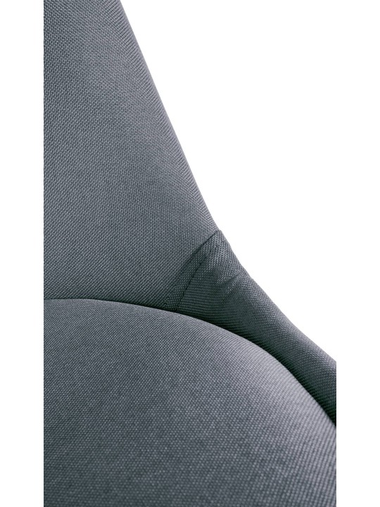 Stol Sofia Stof Firkant, lysegrå