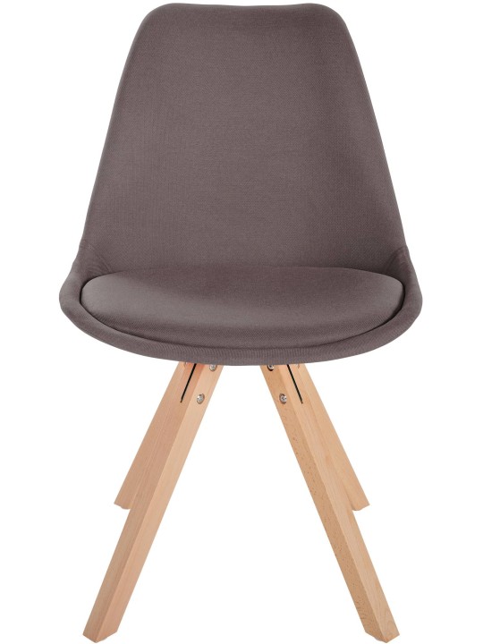 Stol Sofia Stof Firkant, taupe Stol Sofia Stof Firkant, taupe