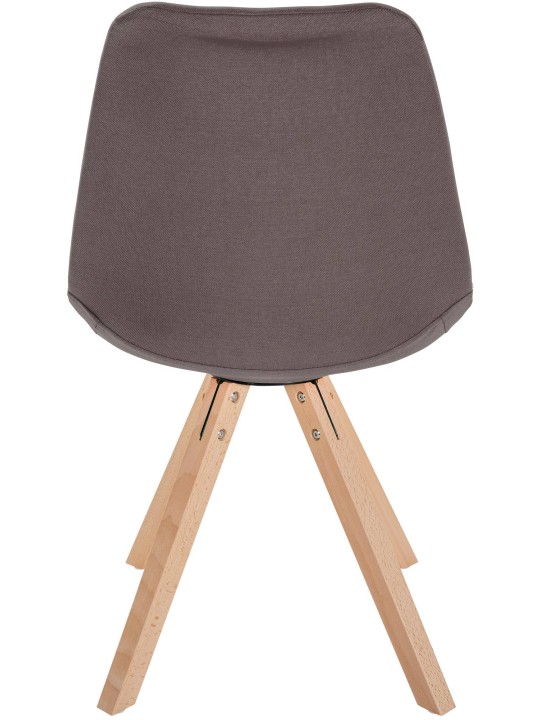 Stol Sofia Stof Firkant, taupe Stol Sofia Stof Firkant, taupe