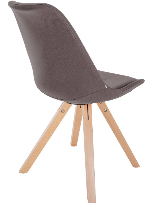 Stol Sofia Stof Firkant, taupe Stol Sofia Stof Firkant, taupe