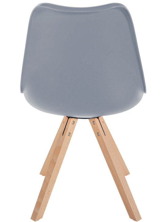 Stol Sofia Plastic Square, grå