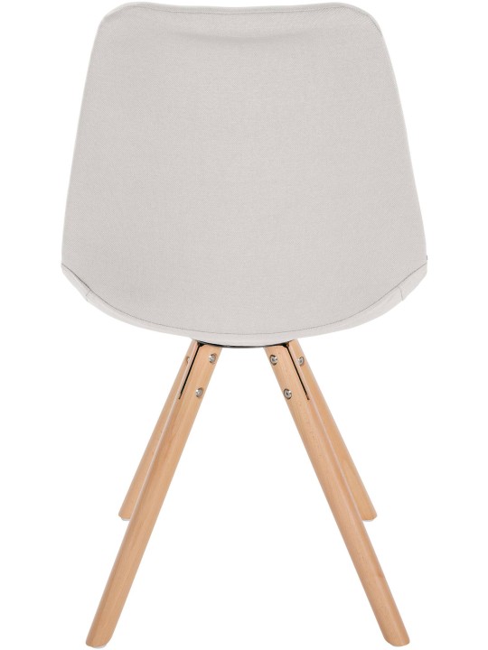 Stol Sofia Stof Rund, creme