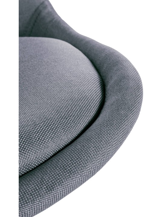 Stol Sofia Stof Rund, lysegrå Stol Sofia Stof Rund, lysegrå