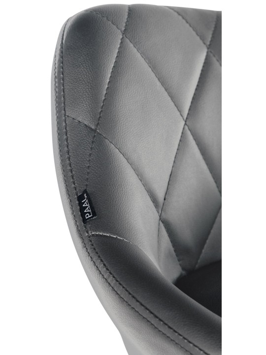 Arbejdsskammel Lazio imiteret læder, grå Arbejdsskammel Lazio imiteret læder, grå