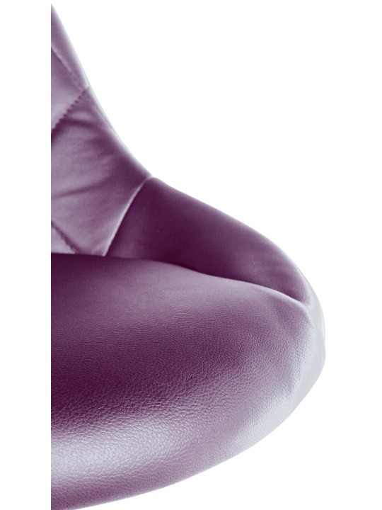 Arbejdsskammel Lazio imiteret læder, lilla