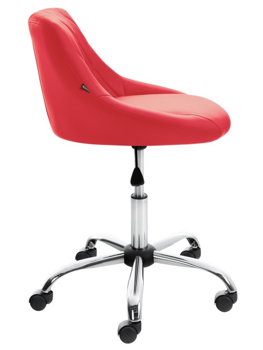 Arbejdsskammel Lazio imiteret læder, rød Arbejdsskammel Lazio imiteret læder, rød