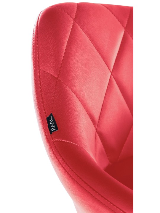 Arbejdsskammel Lazio imiteret læder, rød Arbejdsskammel Lazio imiteret læder, rød