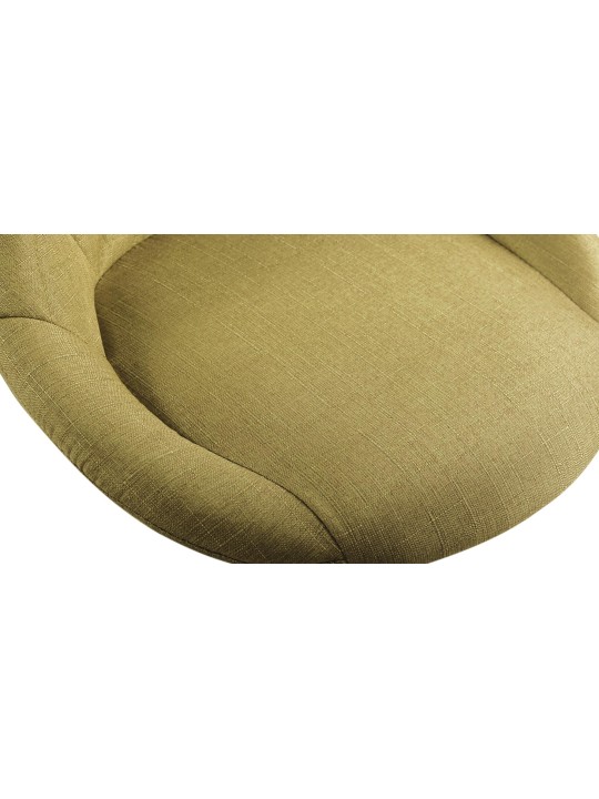 Arbejdsskammel Lazio stof, grøn