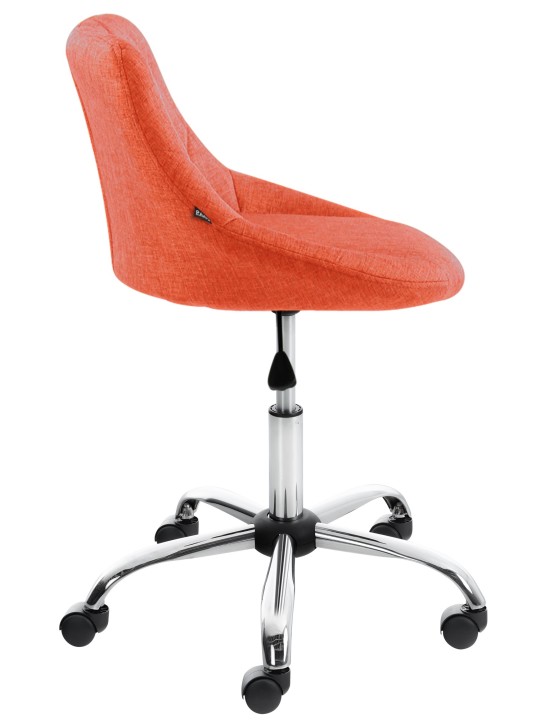 Arbejdsskammel Lazio stof, orange